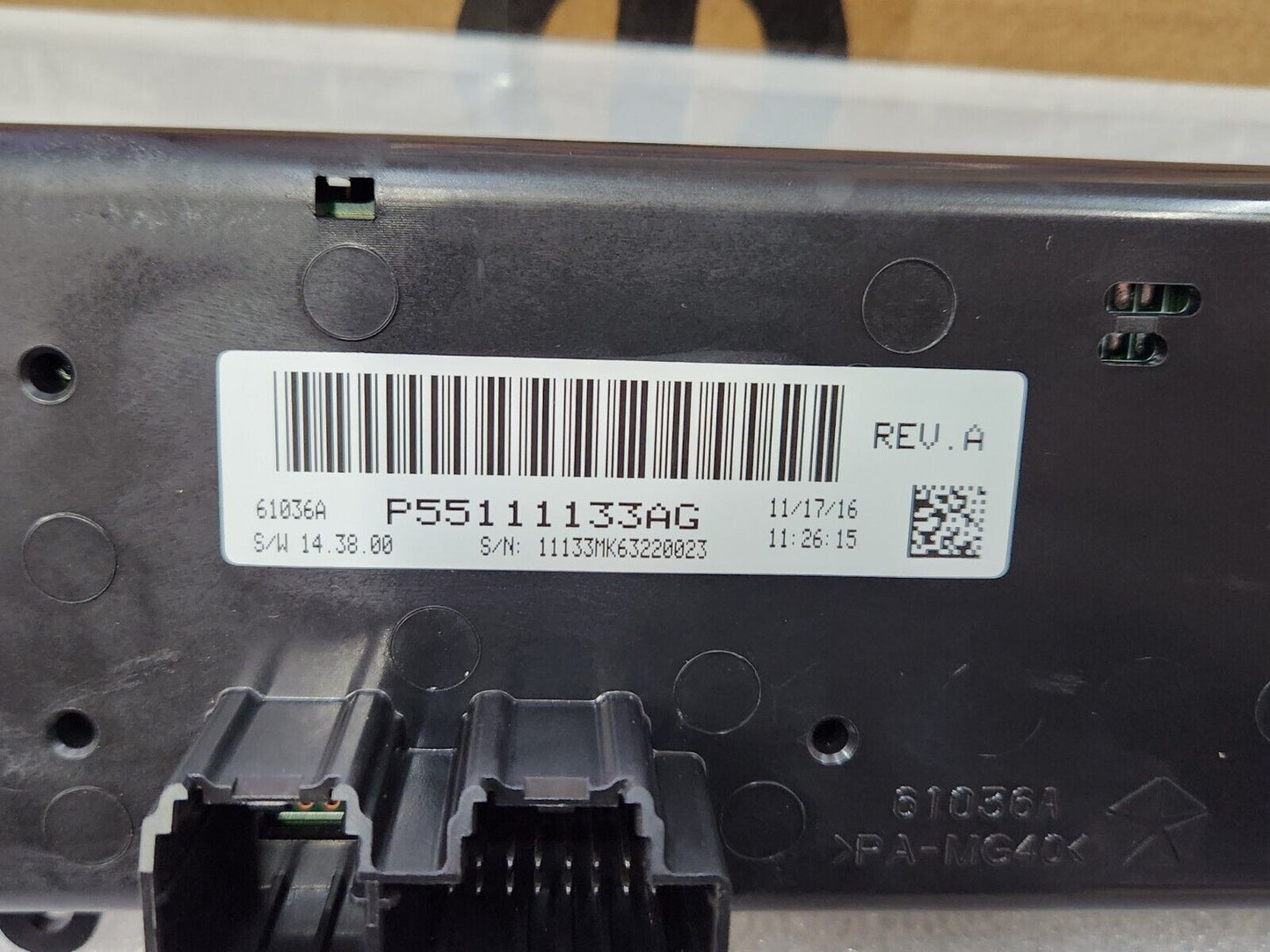NEW OEM 10-17 JEEP COMPASS PATRIOT A/C HEATER CLIMATE TEMP CONTROL 55111133AG