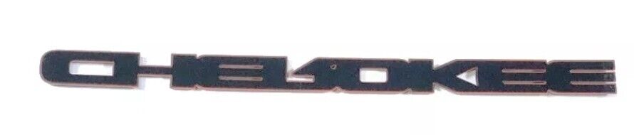2016-2018 JEEP CHEROKEE LEFT FRONT DRIVER SIDE DOOR EMBLEM NAMEPLATE BADGE OEM