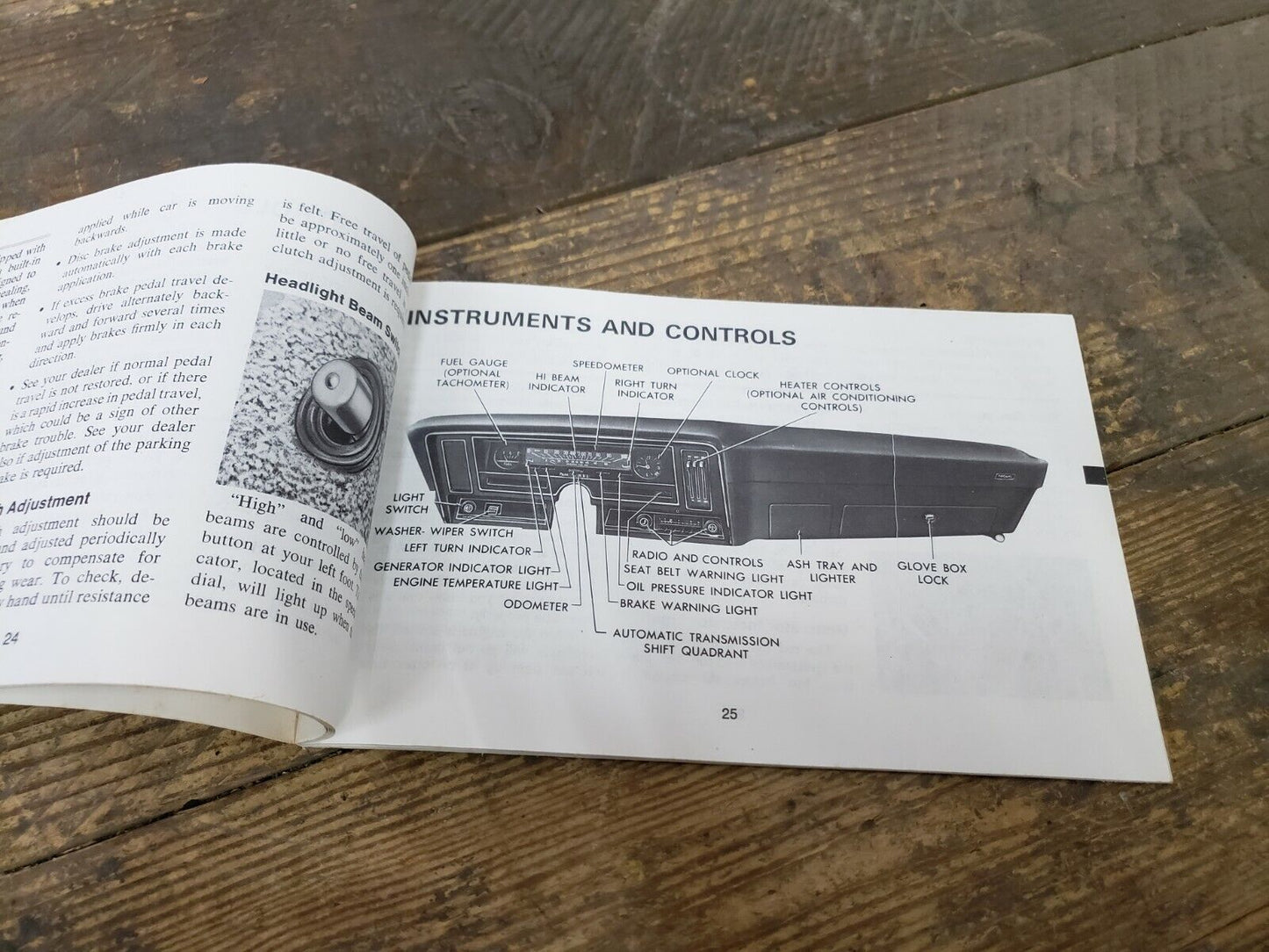 NOS 1975 NOVA OWNER'S MANUAL PT 352606 A FIRST EDITION  CHEVY CHEVROLET OWNERS