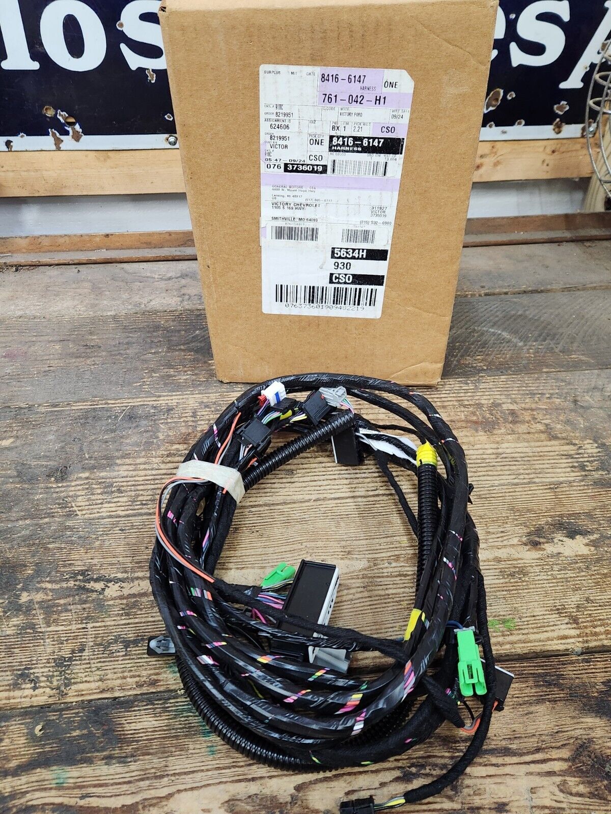 NEW Genuine GM 2013-2017 Equinox Terrain Dome Lamp Wiring Harness 84166147