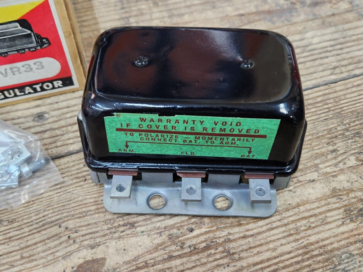 1960-1961 AMC Rambler 12 volt Voltage Regulator USA REMAN VR33 NEW VBO-6201P