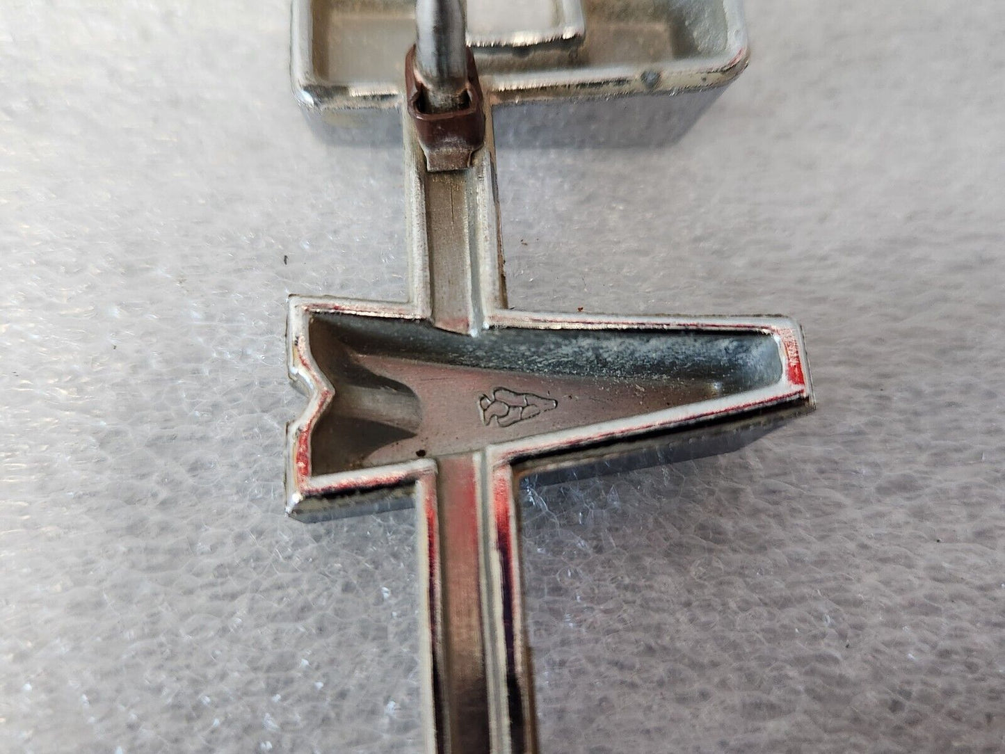 1961 61 OEM GM Pontiac Tempest Wagon Rear Door Gate Emblem 4813935