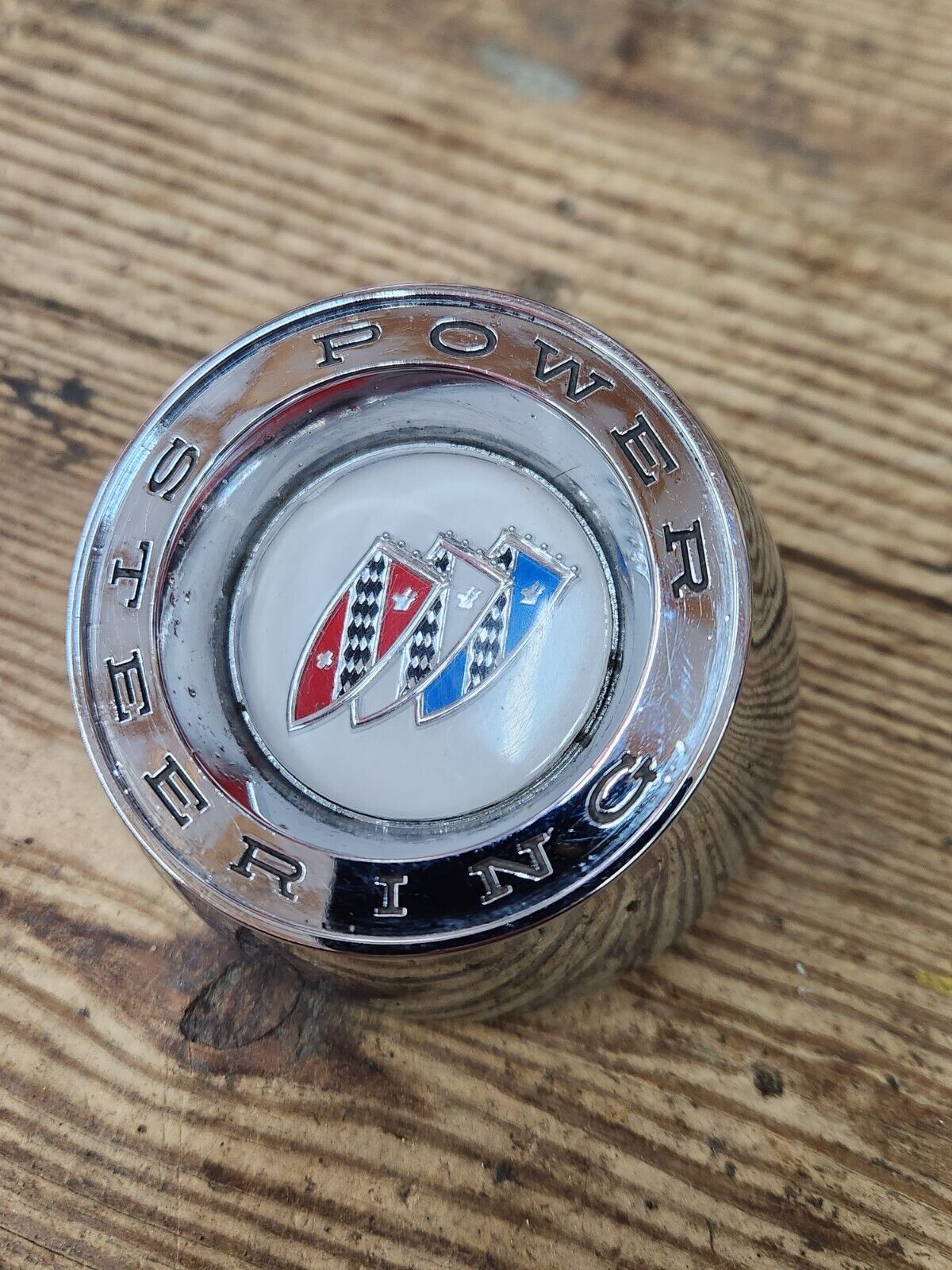 1961 Buick LeSabre Electra Power Steering Wheel Horn Button 1164729 OEM 1960