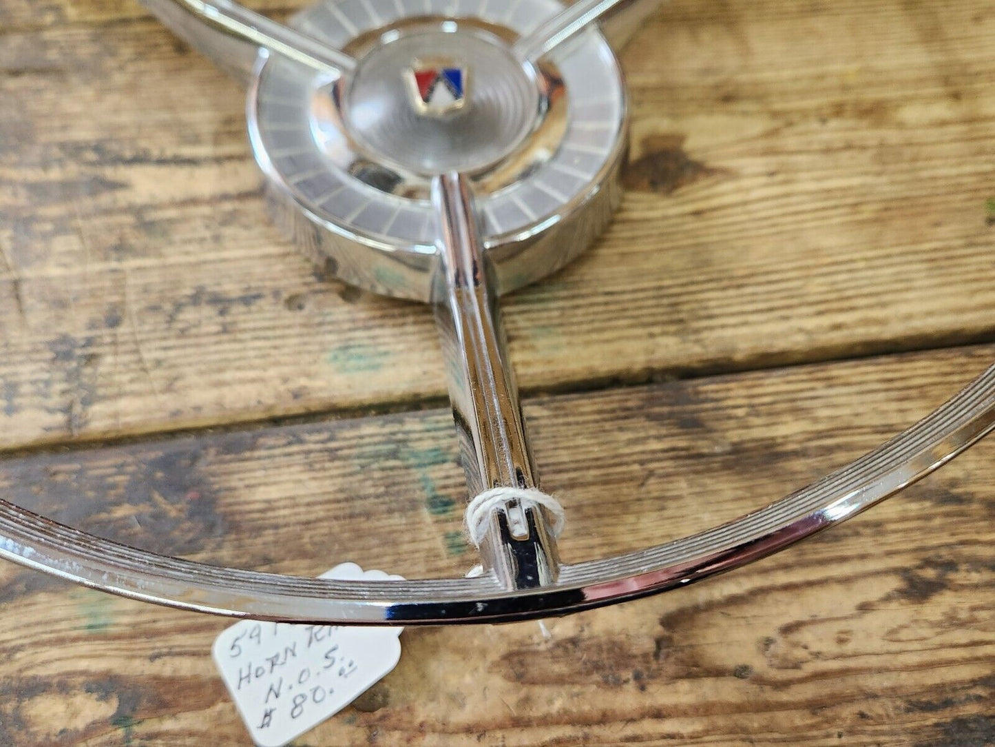 1959 FORD FAIRLANE 500 GALAXIE RANCHERO STEERING WHEEL HORN RING
