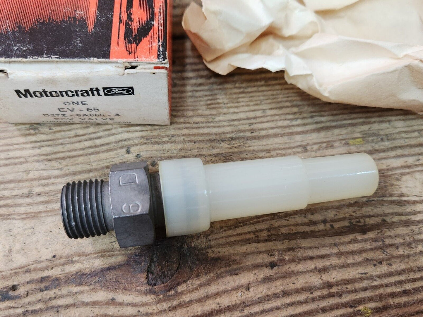 NOS 1972-1982 Ford Courier PCV Valve D27Z-6A666-A EV-65 OEM 1.8L 2.0L