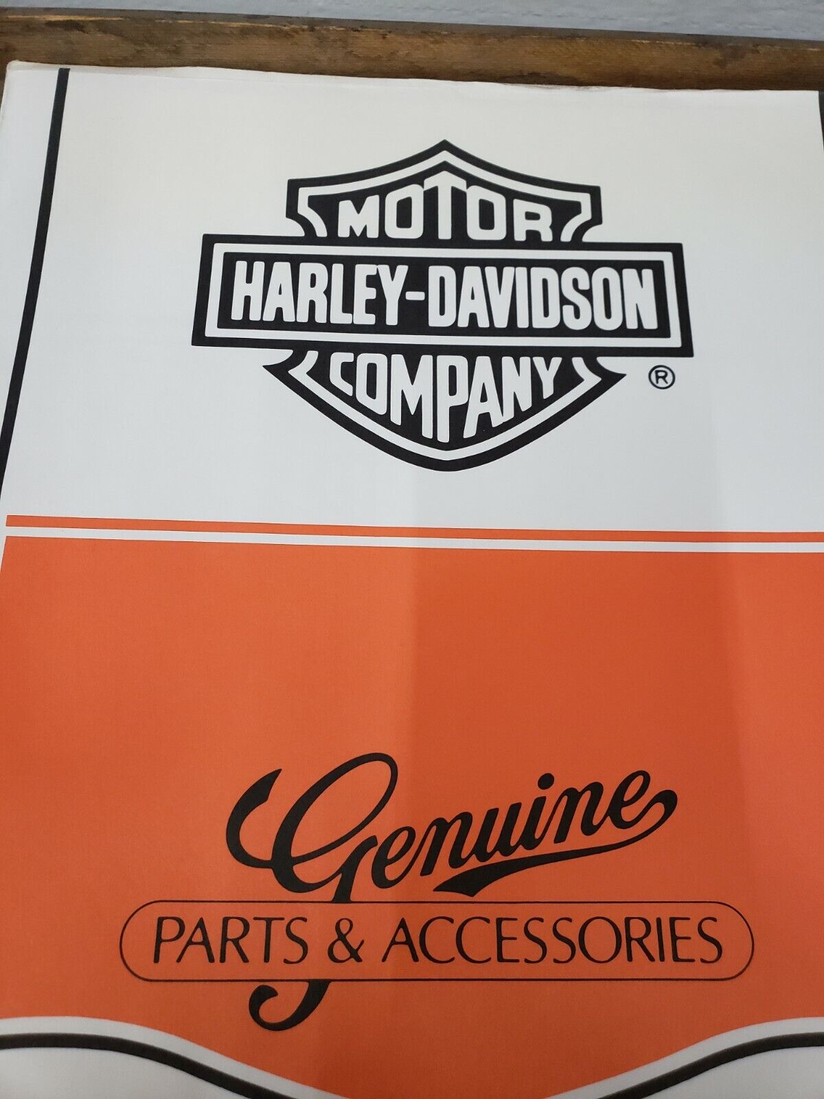 NOS Genuine Harley Davidson LUGGAGE RACK COVER 1987 + FLHS 53521-87A FREE SHIP