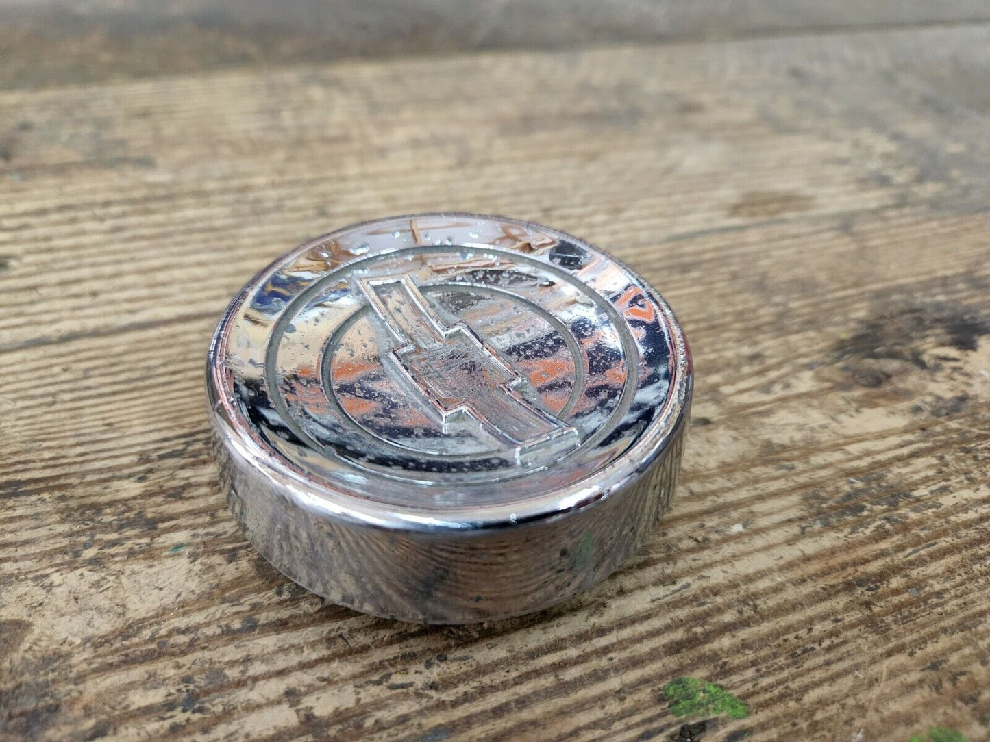 1960-1966 Chevy Pickup Truck Truck Steering Wheel Horn Button Cap Cover OEM