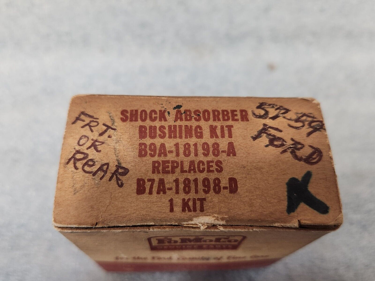 NOS 57 59 Ford Passenger Car Shock Absorber Bushing Kit Front or Rear B9A-18198A