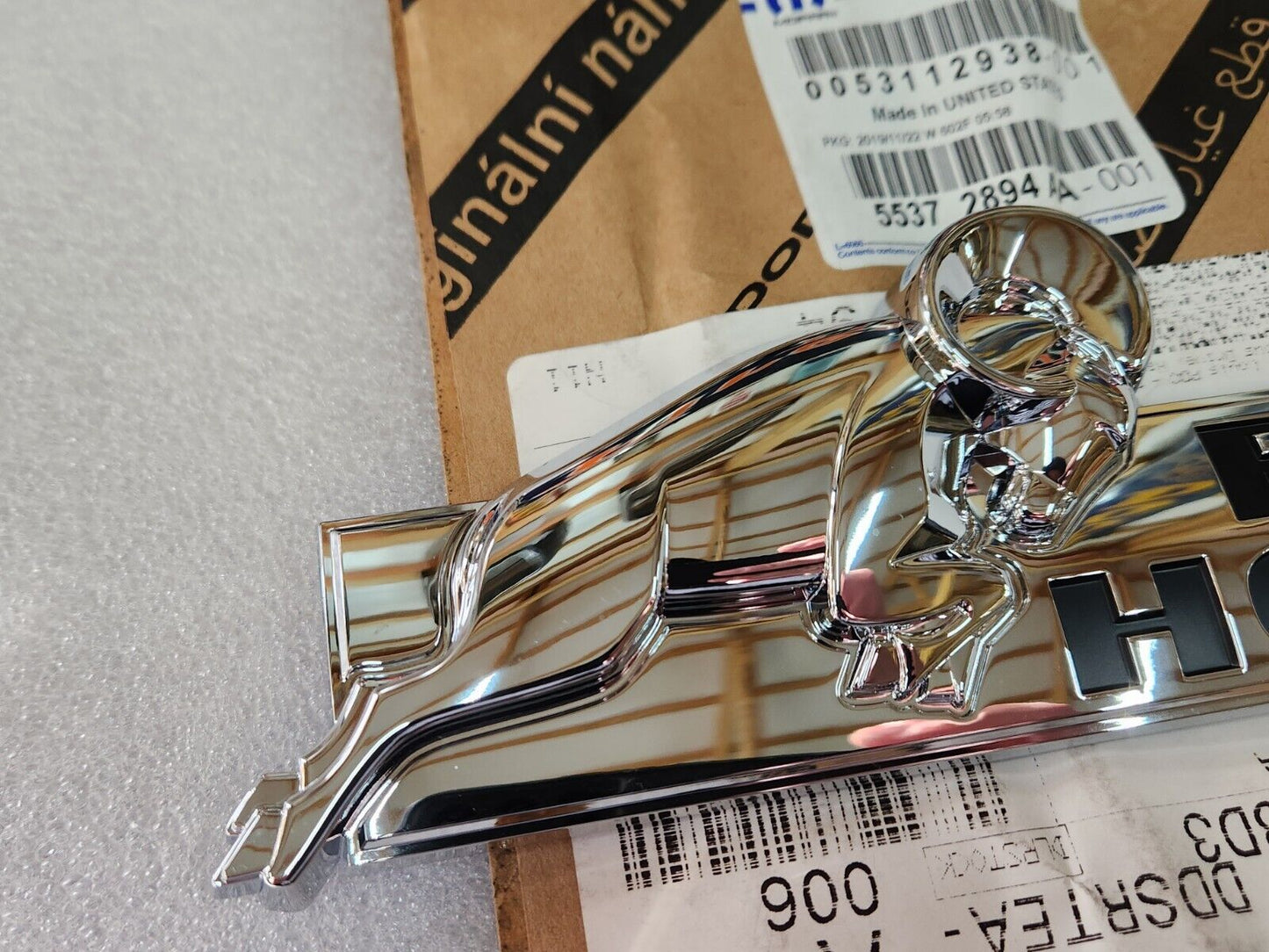2008-2020 Dodge Ram Rear Tailgate Chrome Big Horn Emblem Lower Right 55372894AA