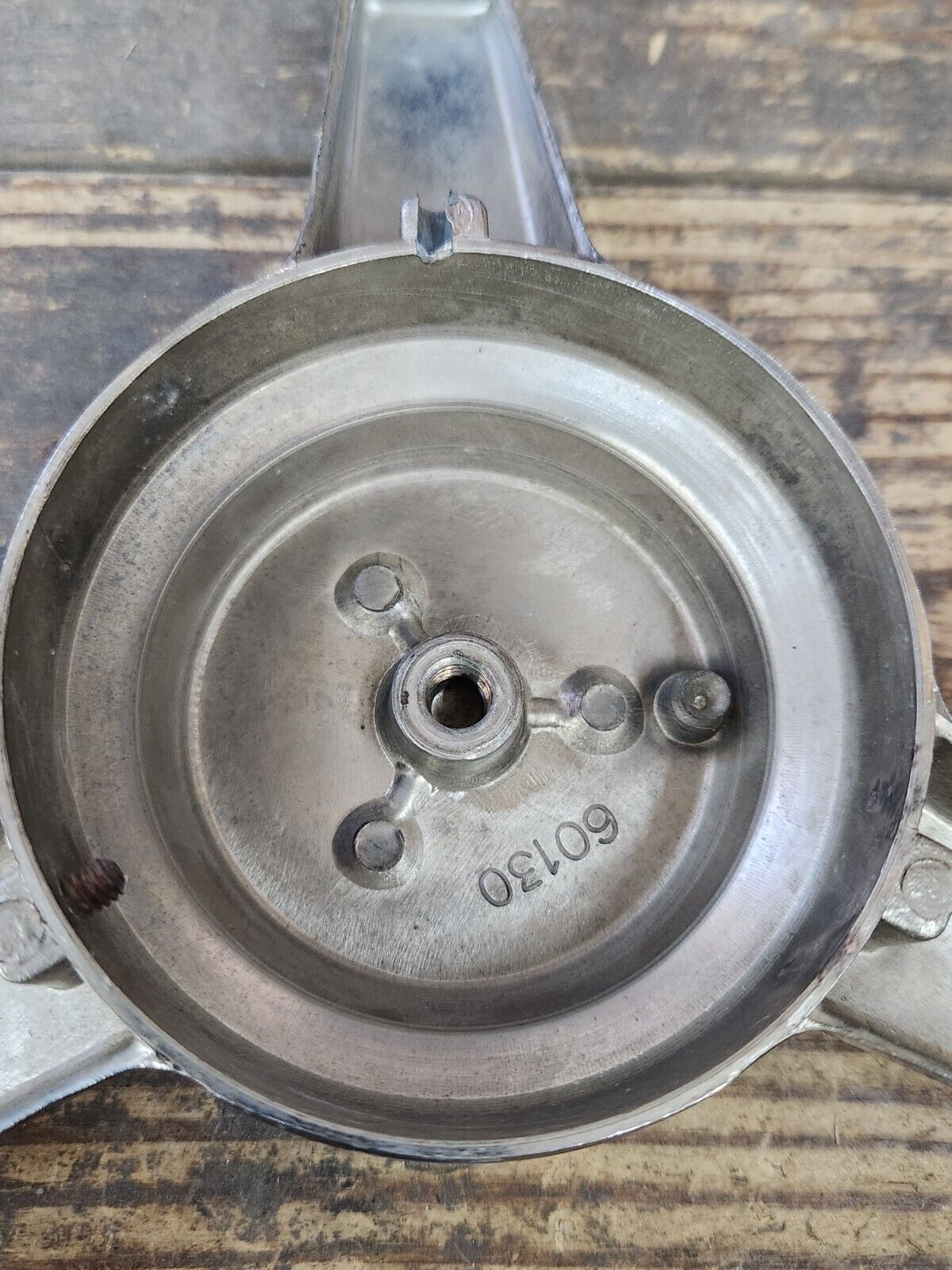 RARE VTG NOS TRD Toyota Tri Spoke Chrome Knock Off Spinner Wheel Center Caps Set
