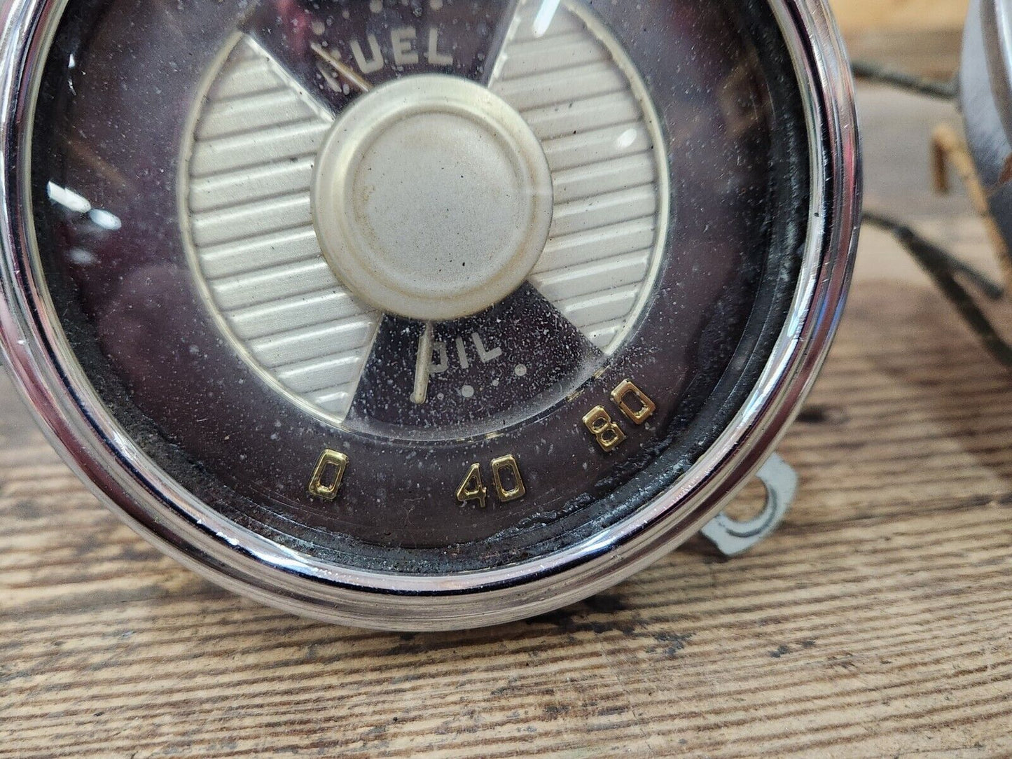 1951 1952 Desoto Speedometer & Fuel / Oil Gauge Gauges Combo OEM