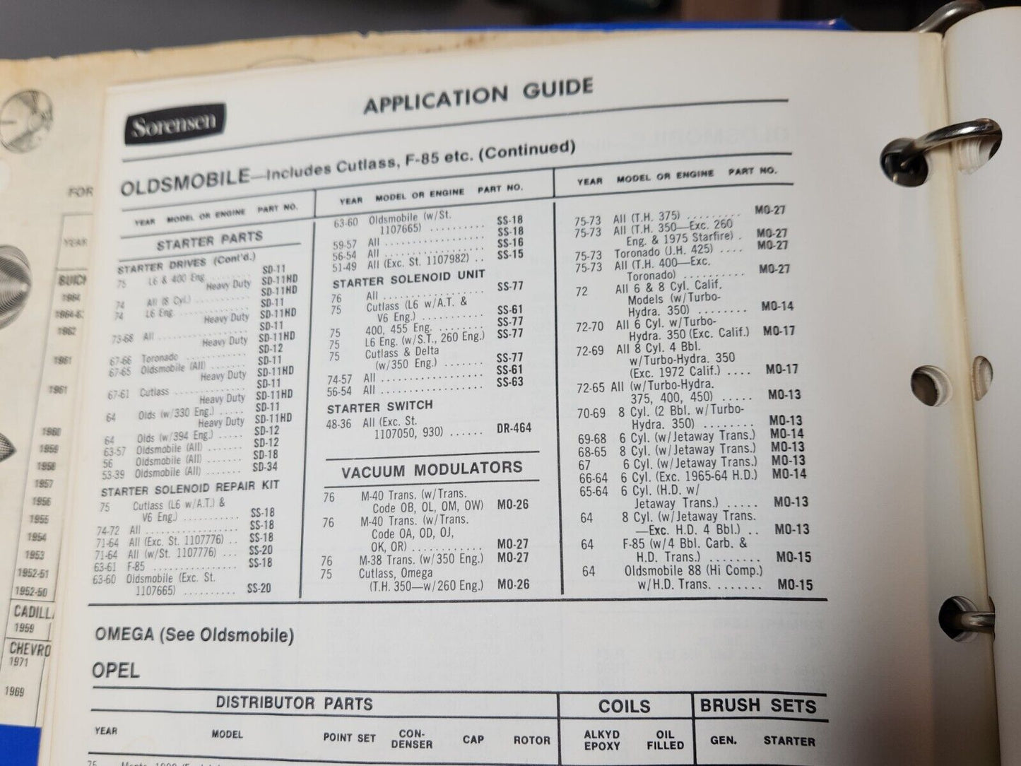 NORS 1964 OLDSMOBILE & F85 W/ HD TRANS TRANSMISSION MODULATOR 1367034 SORENSEN