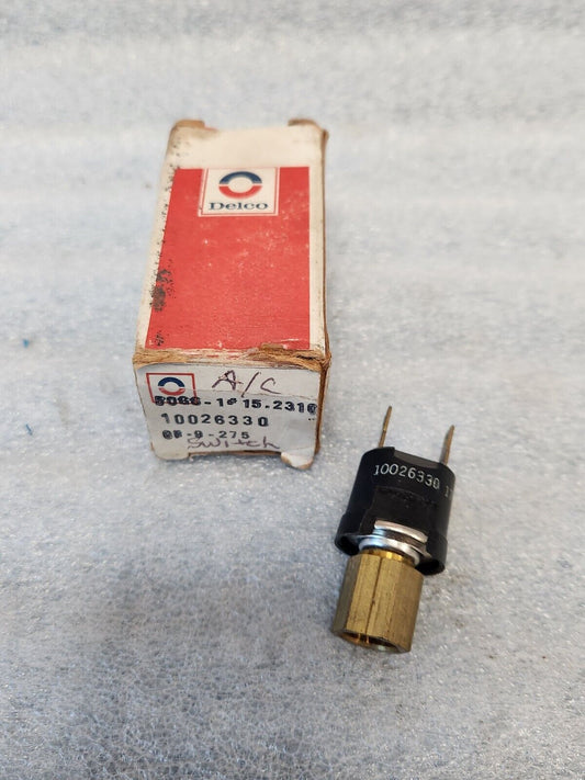 NOS OEM GM 1982-1984 Chevy Cadillac A/C Low Pressure Cutoff Switch 10026330