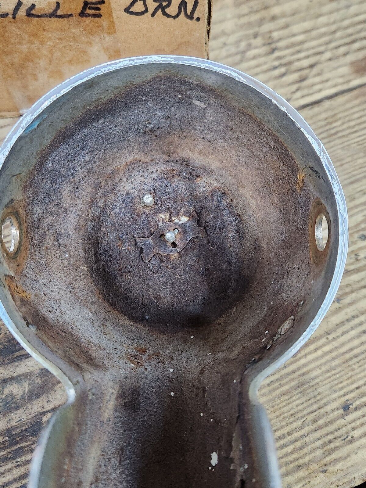 1958 FORD FAIRLANE 500 SKYLINER FRONT GRILLE BAR CENTER GUARD ORNAMENT