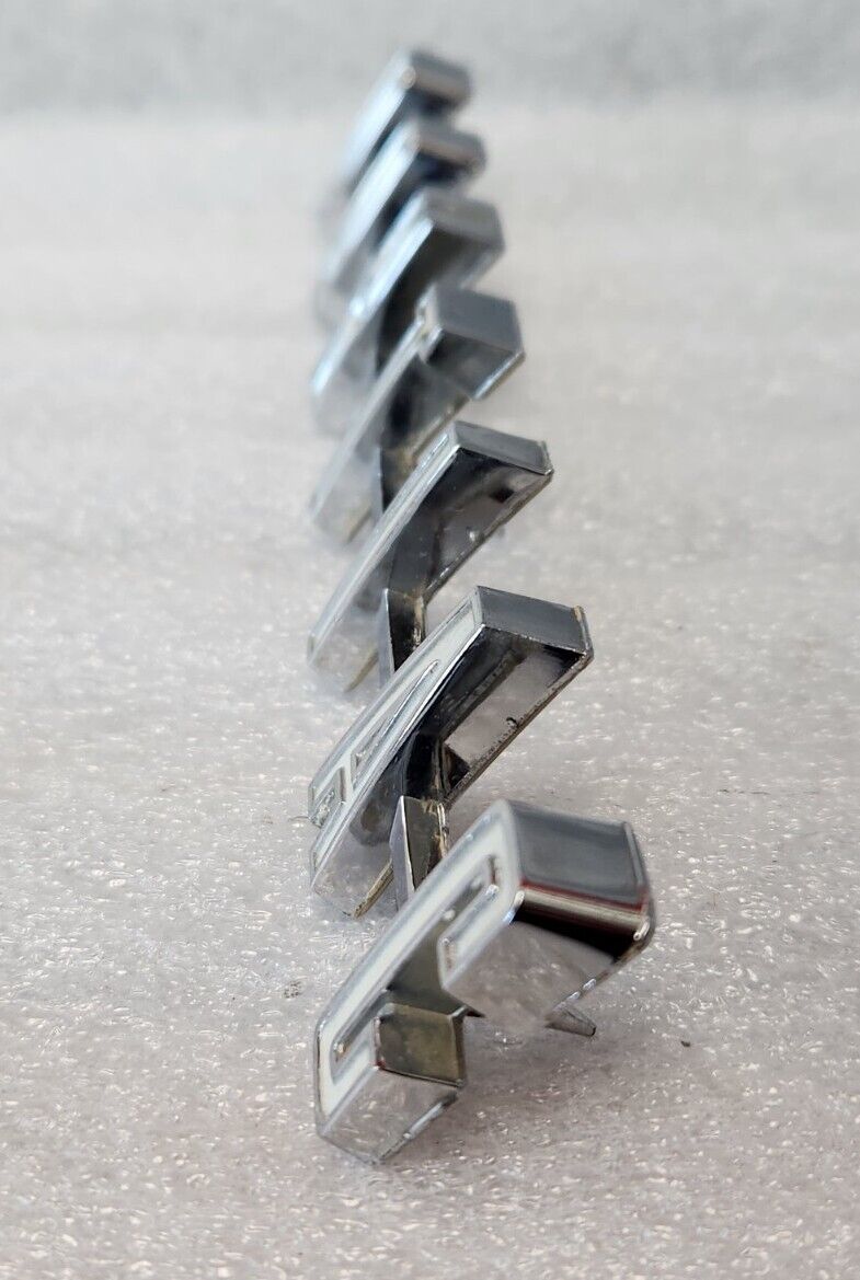 1961 61 OEM GM Pontiac Tempest Wagon Rear Door Gate Emblem 4813935