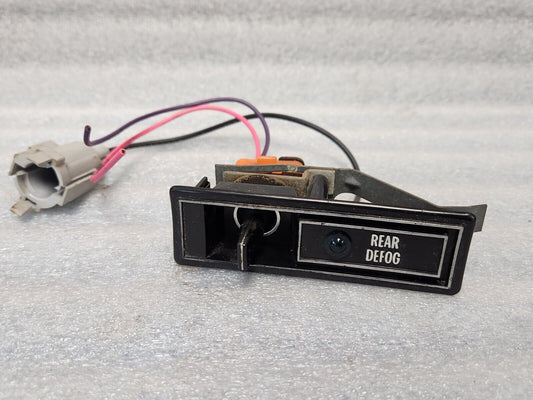 1973 1974 1975 1976 1977 Buick Regal Century Rear Defog Defrost Switch Assembly