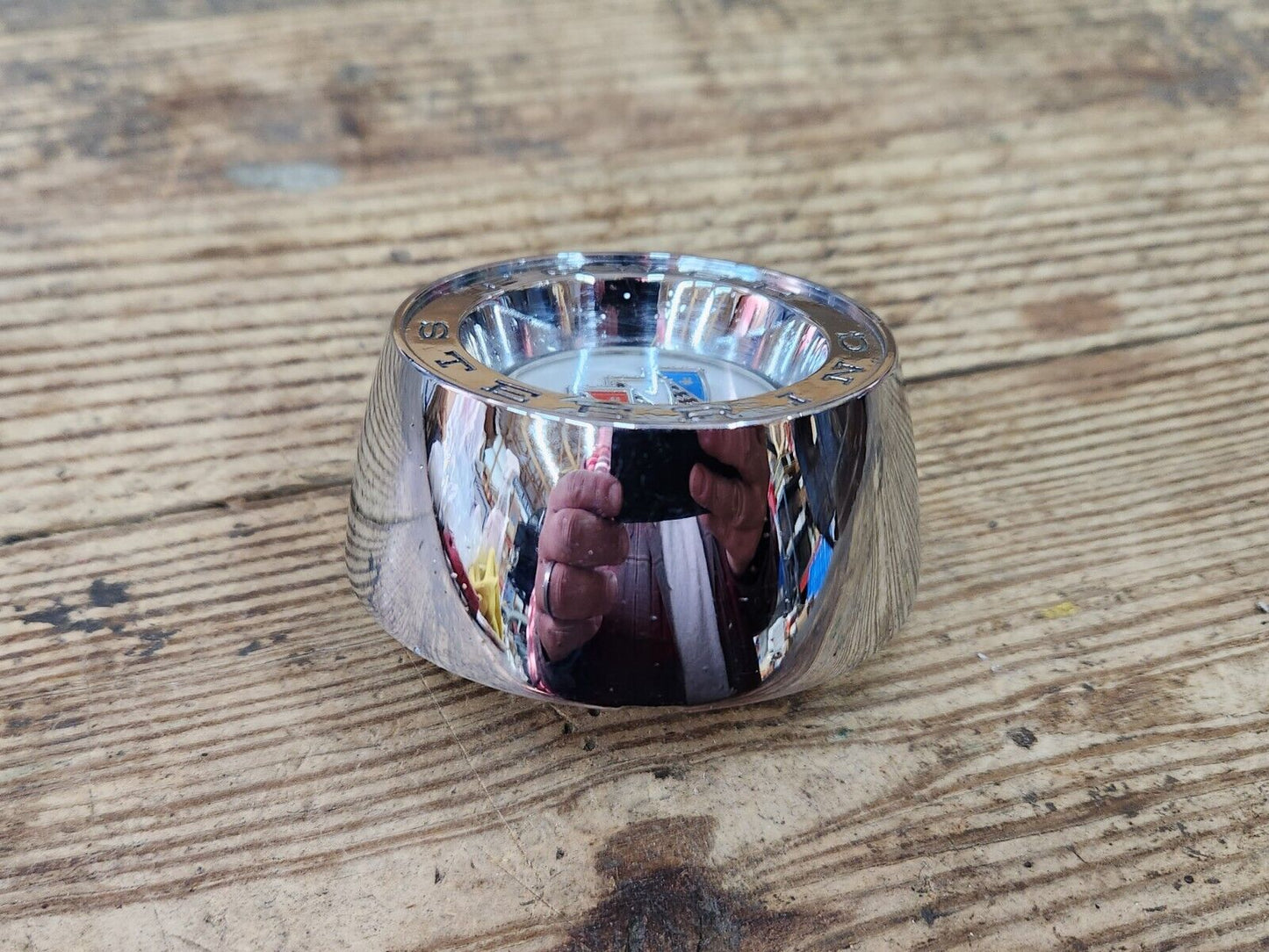 1961 Buick LeSabre Electra Power Steering Wheel Horn Button 1164729 OEM 1960