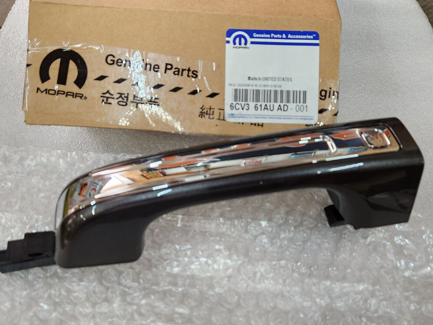 NEW Genuine Mopar 2019-2023 Dodge Ram LH Driver Exterior Door Handle 6CV361AUAD