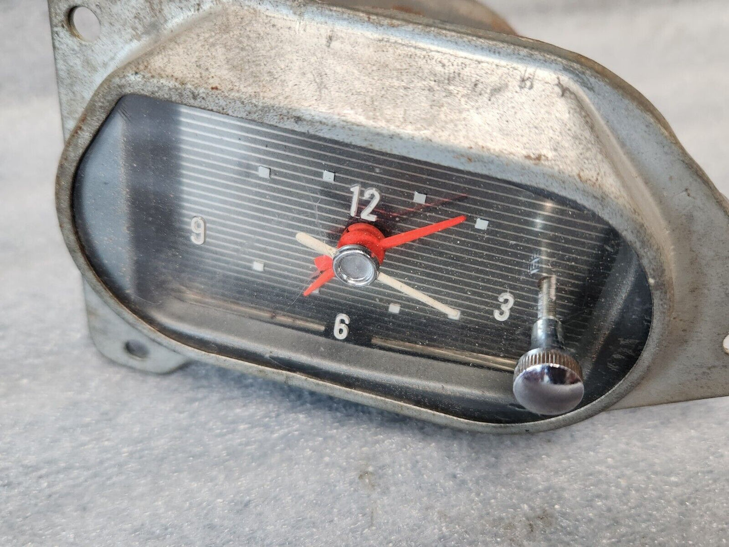 OEM 1961 Mercury Electric Dash Clock Motochron 12 Volt C1MF-1500-B