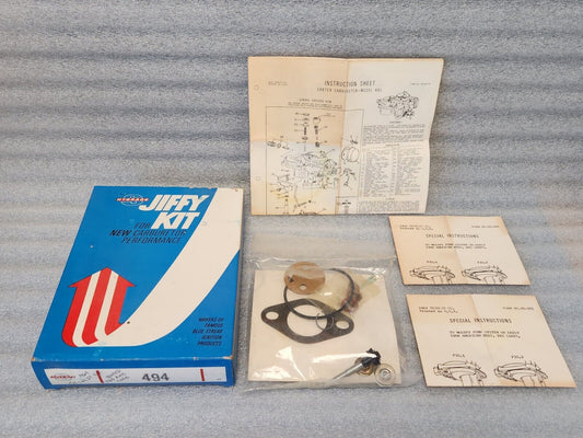 NEW Carburetor Rebuild Kit Carter BBS 1-Barrel 1968 AMC 6 CYL 4470 4626 6039