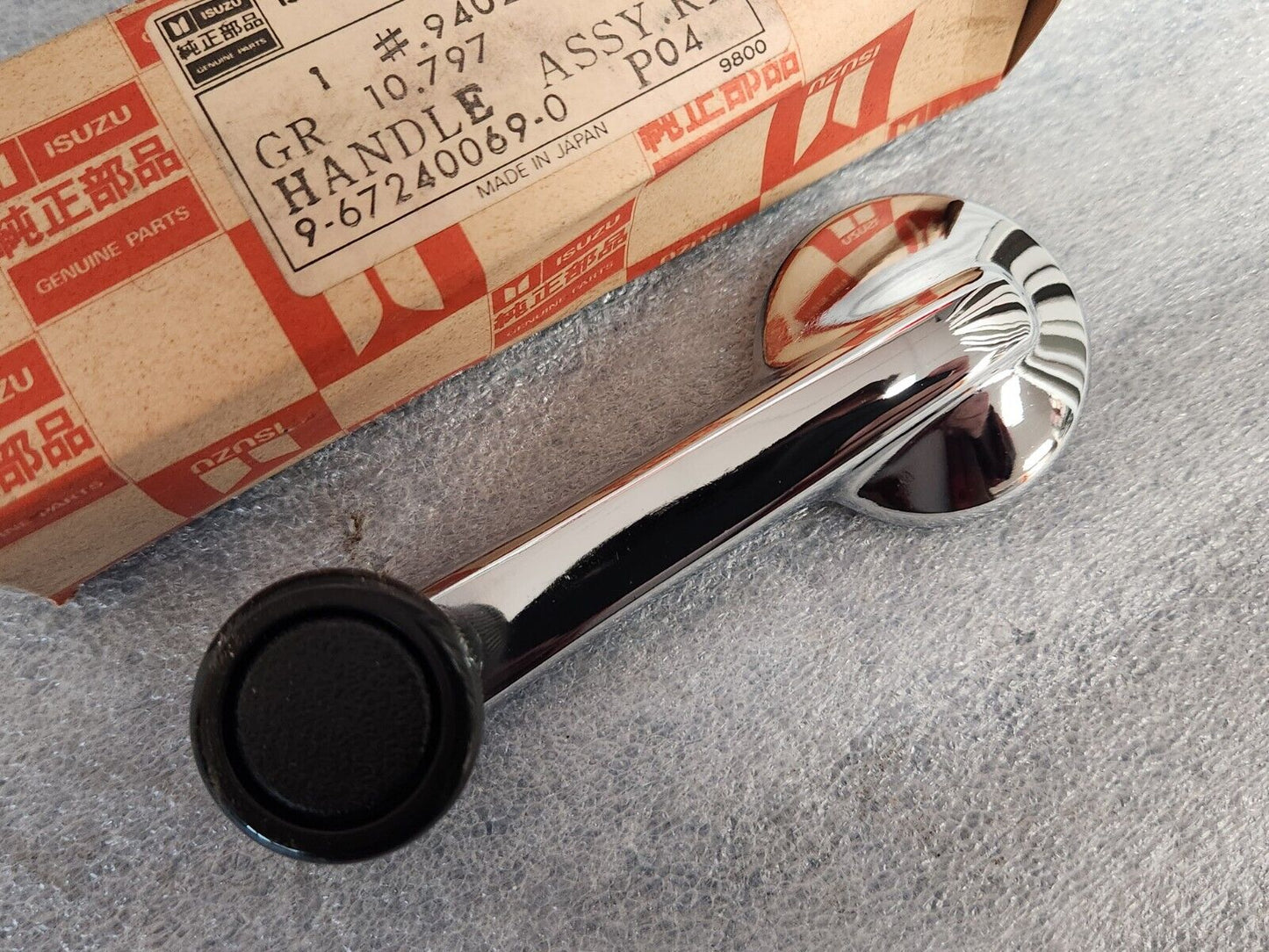 NOS OEM ISUZU HOLDEN CHEVROLET LUV KB KB20 GEMINI TX TC WINDOW CRANK HANDLE