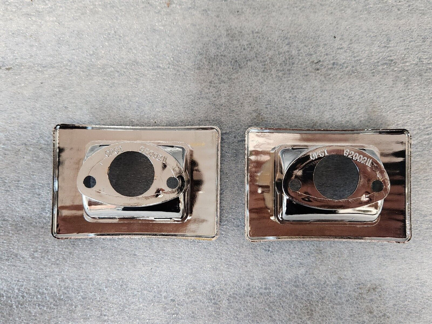 NEW Convertible Quarter Armrest Light Bezel Set Pair 1961-72 GTO 442 Chevelle