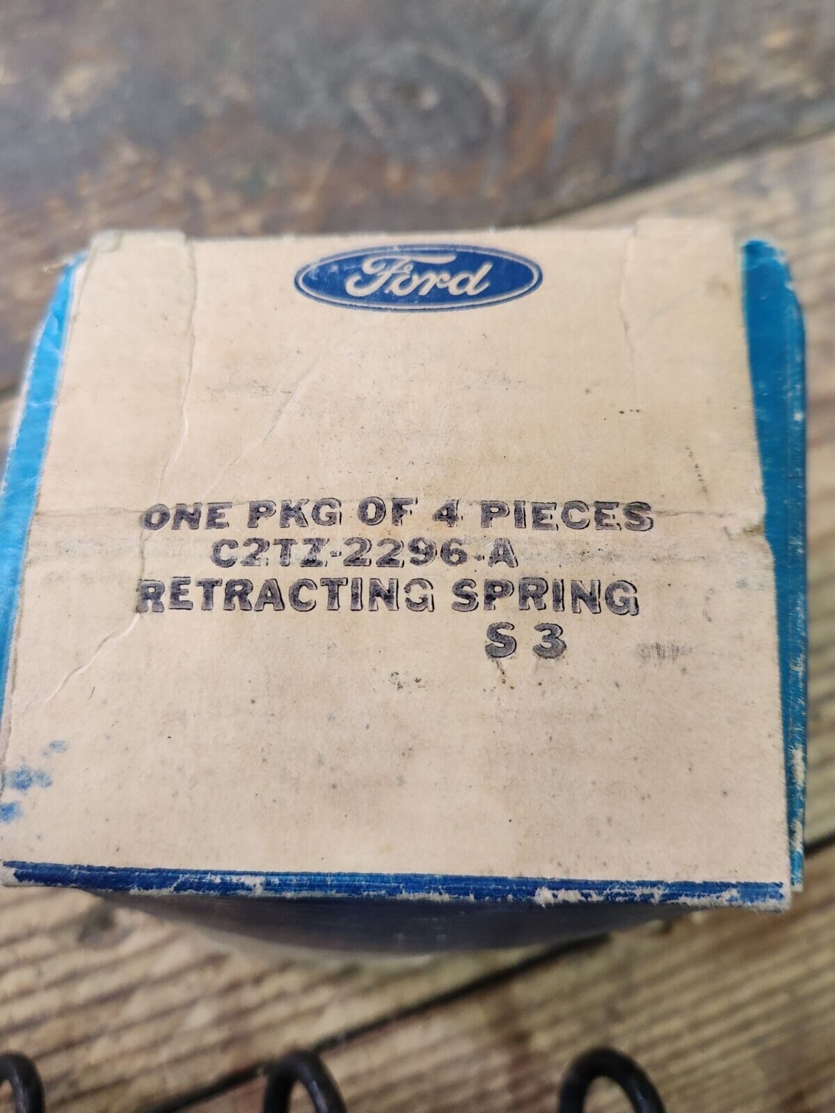 4 PCS FORD 1964-1972 TRUCK "SPRING" BRAKE SHOE RETRACTING BENDIX 15X4 & 15X4 1/2
