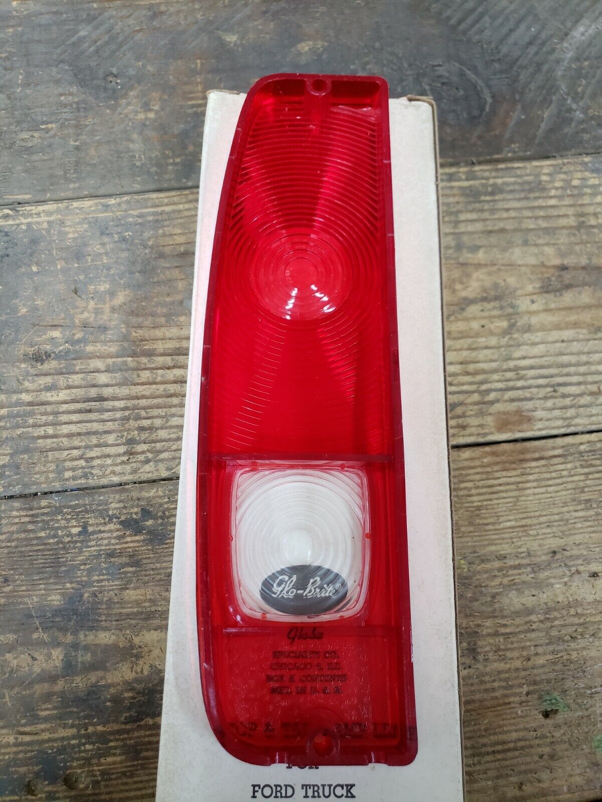 NEW 1967-77 Bronco Taillight Lens RH 1967-72 F100 F250 Styleside Ford Pickup