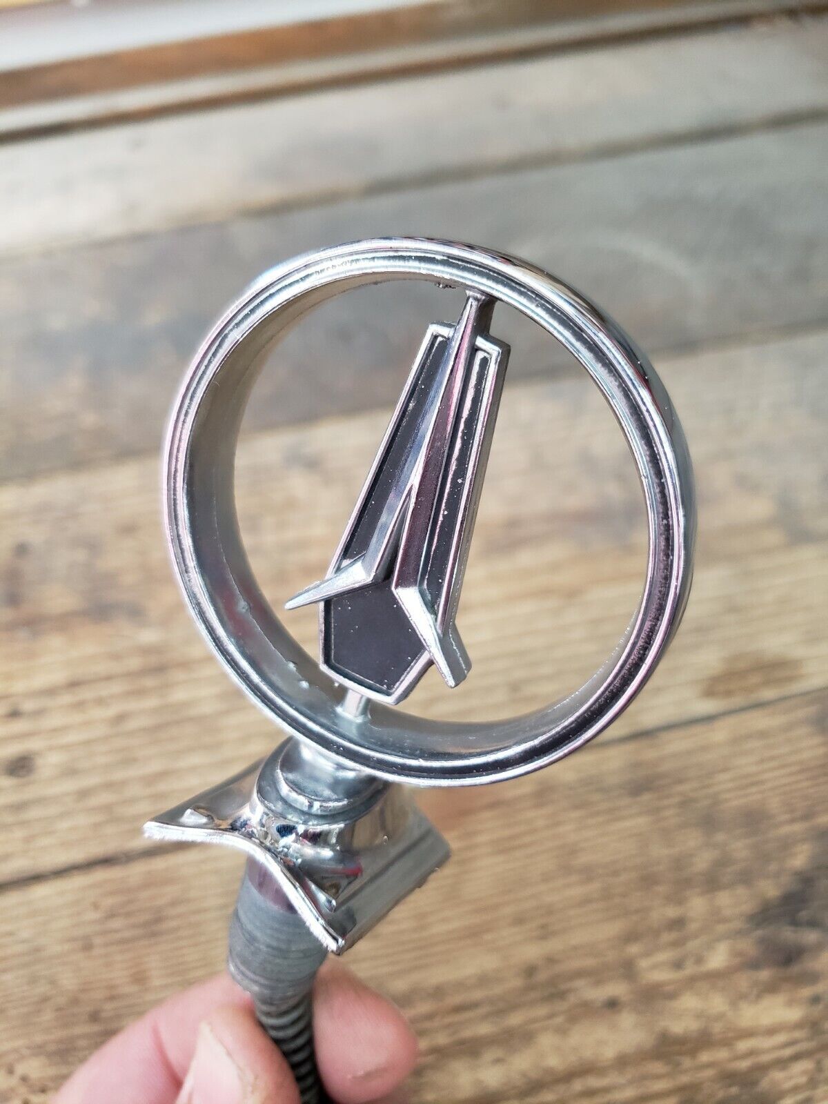 1975 1976 Plymouth Fury Hood Ornament Mopar Fury OEM Header Panel Ornament NICE!