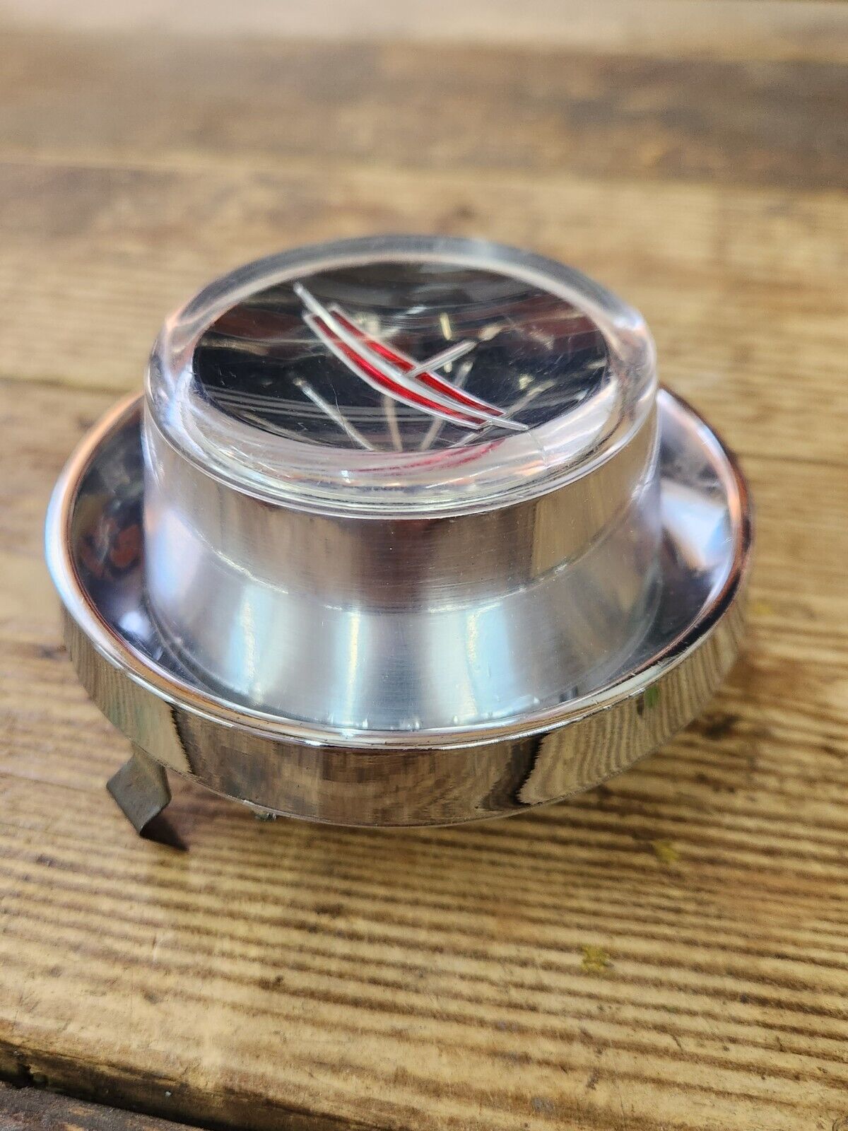 1963 Oldsmobile 88 98 Starfire Steering Wheel Center Horn Cap GM # 587638