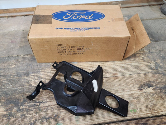 NOS OEM 1973 Ford Mercury Capri Hood Latch Lock Bracket D3RY-1693O-A