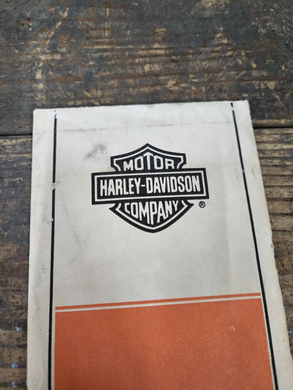 NOS OEM HARLEY 1981 1982 FXS XLS SPORTSTER BLACK SILVER DECAL 61909-81 FREE SHIP