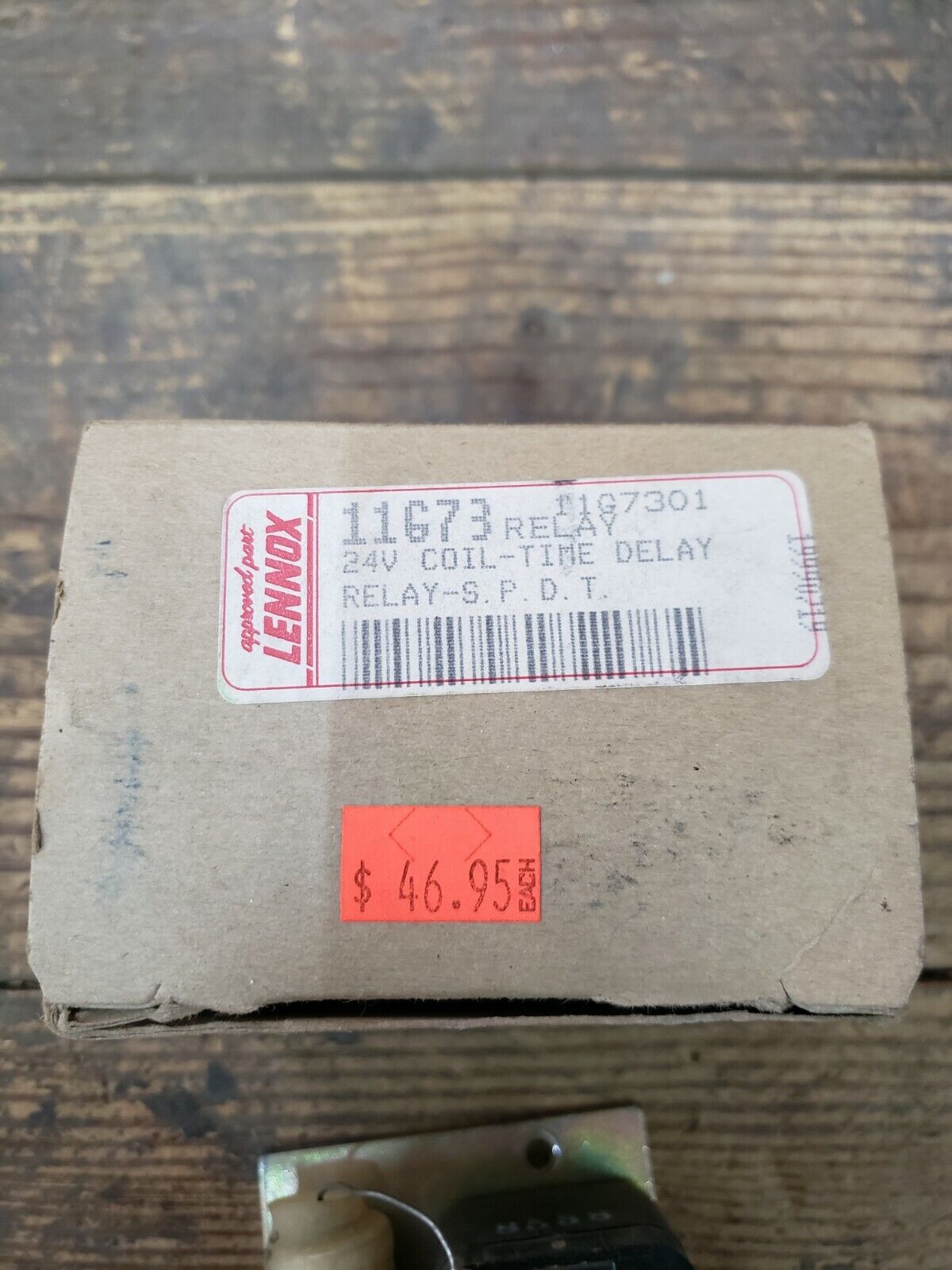 New Genuine OEM Lennox Relay Coil Time Delay 24V 11G73 FREE SHIPPING