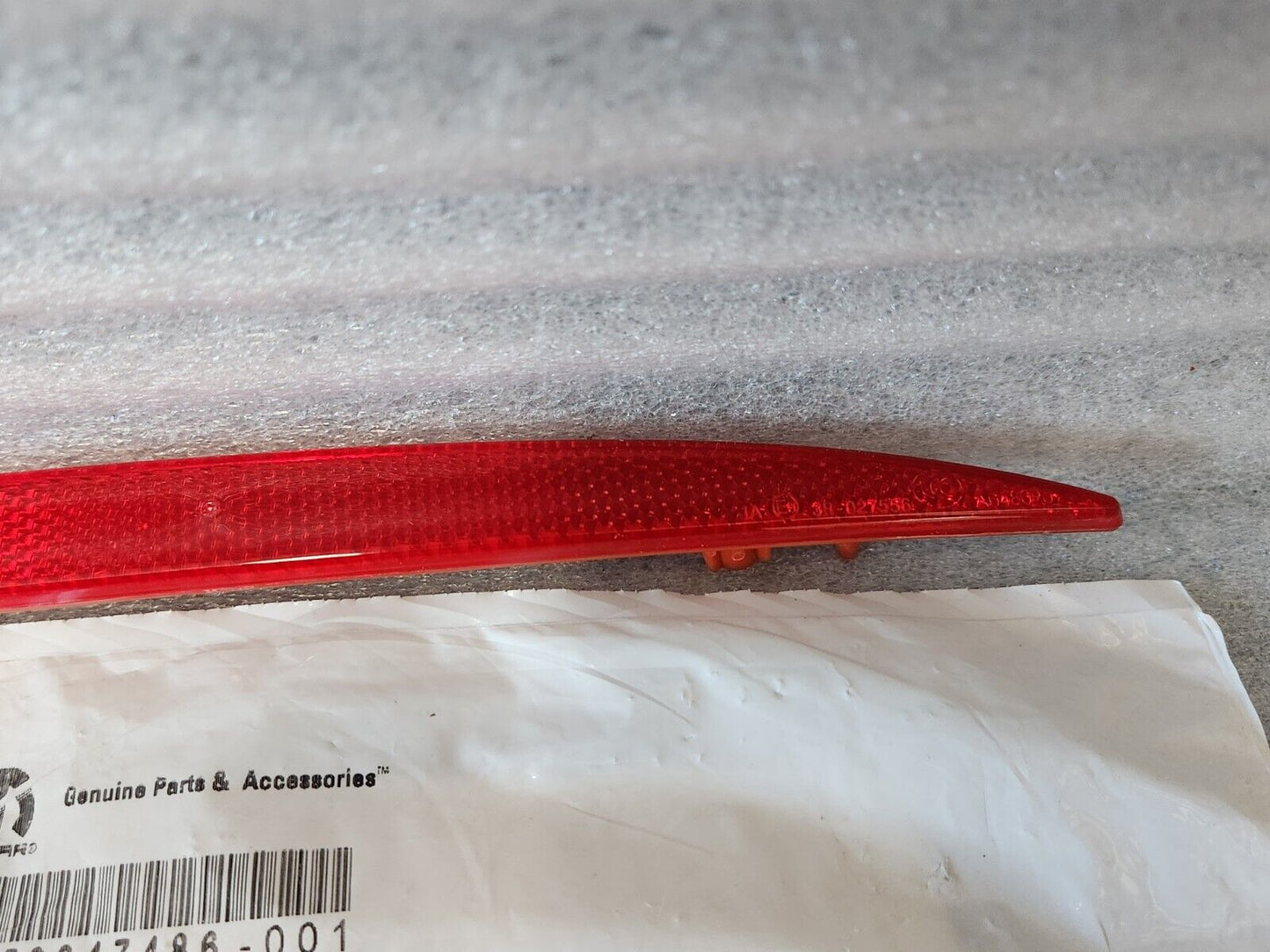 NEW OEM 2015-2023 Chrysler 300 Right Rear Bumper Red Reflector Light 68213444AB