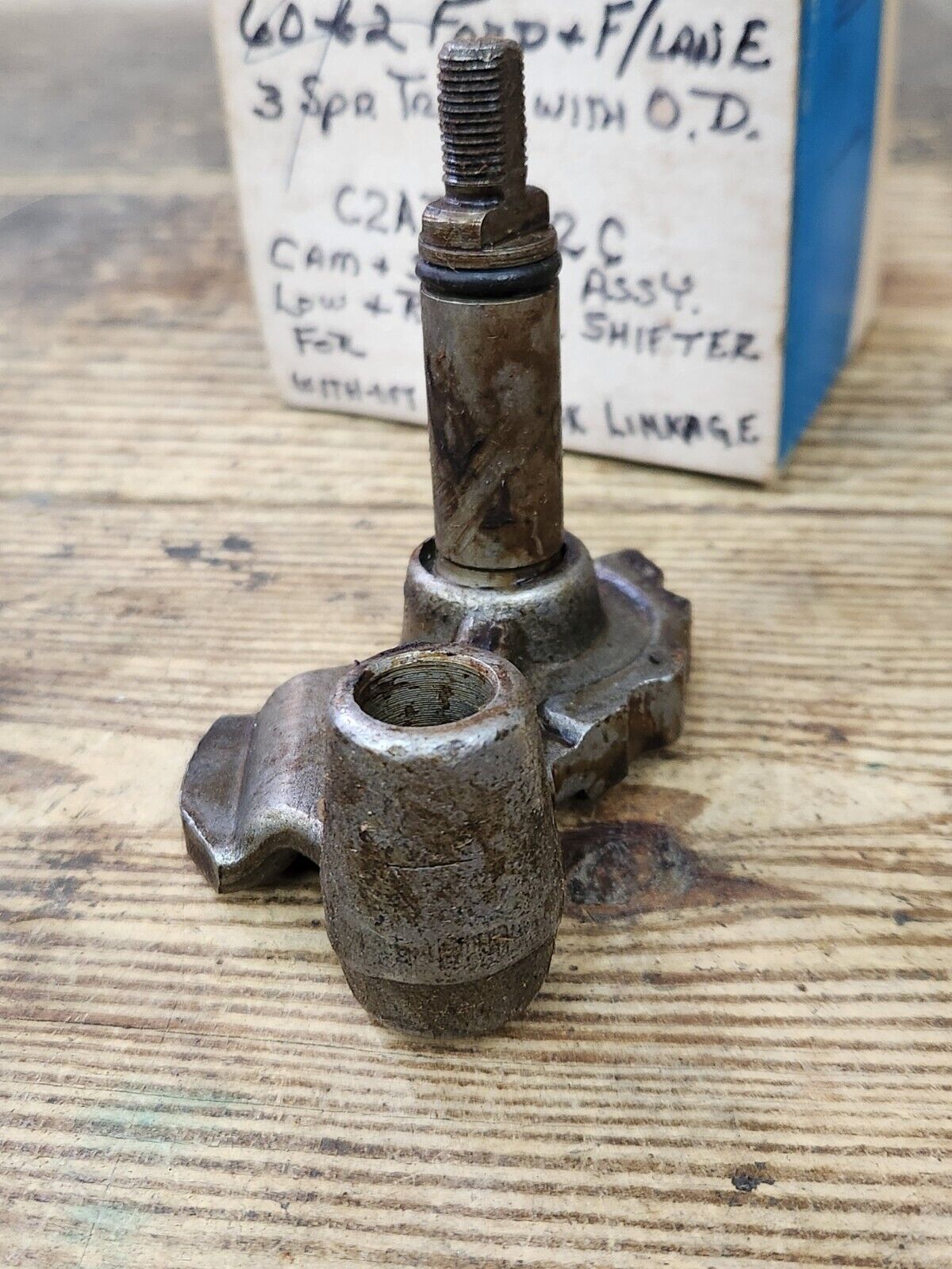 NOS 1960-1962 FORD FAIRLANE 3 SPEED TRANS W/OD CAM SHAFT LOW + REVERSE SHIFTER