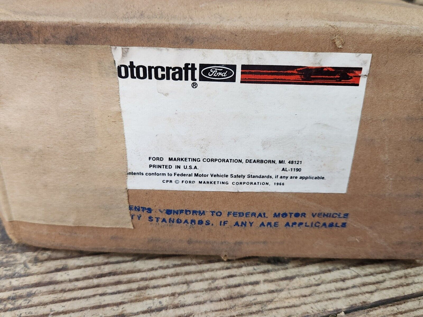 NOS OEM 1971 1972 Mercury Capri Motorcraft DGE-45 Ignition Coil D0RY-12029-A