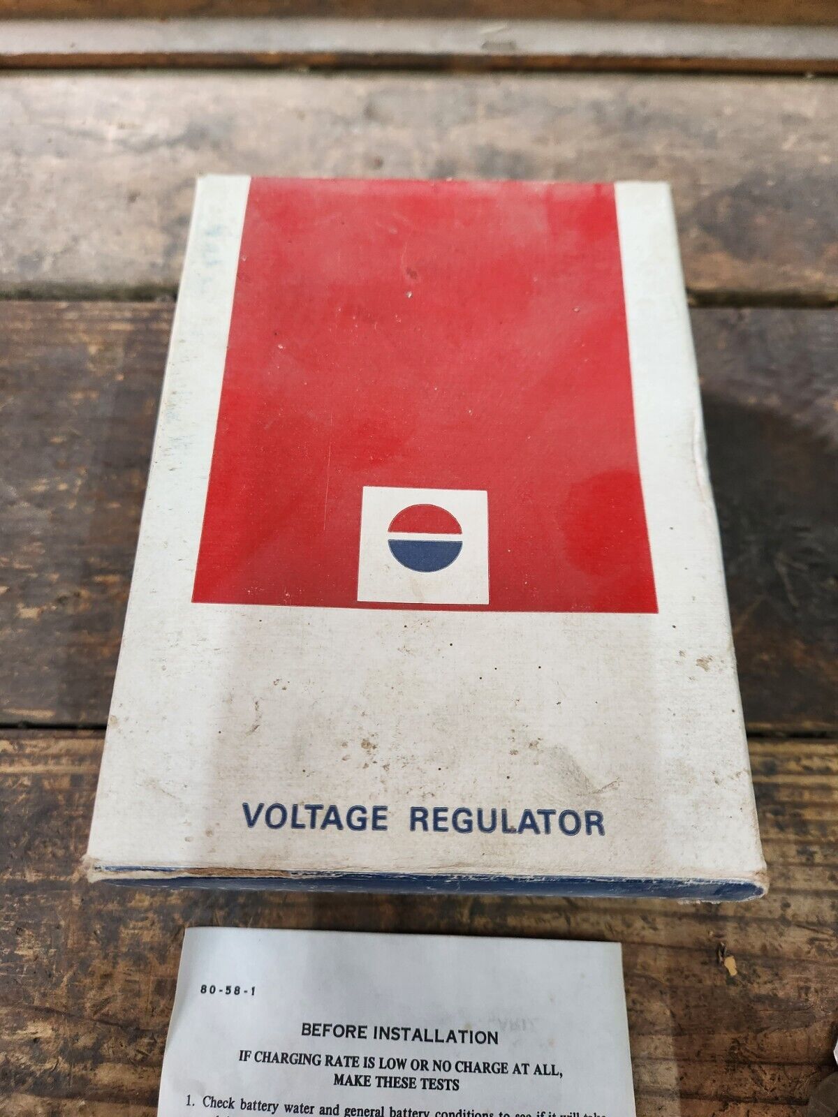 NEW 1963-1968 PONTIAC 1963 TEMPEST VOLTAGE REGULATOR MFG #9112 NORS USA MADE