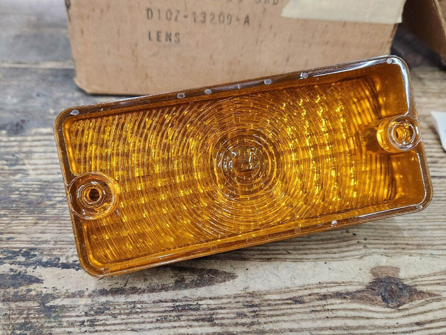 NOS 1971 FORD TORINO FAIRLANE RANCHERO 500 GT COBRA LH FRONT PARKING LIGHT LAMP