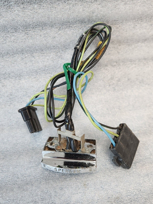 1968 Pontiac Tempest GTO Clean Original Dash Rear Speaker Fader switch