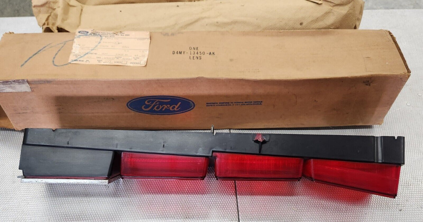 NOS OEM Ford 1974 Mercury Tail Light Lens Rear Lamp Monterey Marquis LH