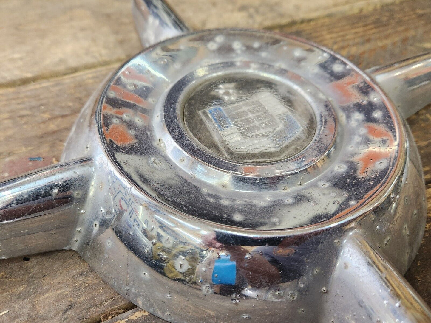 1955 1956  MERCURY MONTCLAIR MONTEREY WHEEL COVER  SPINNER CAPS SET OF 4 OEM