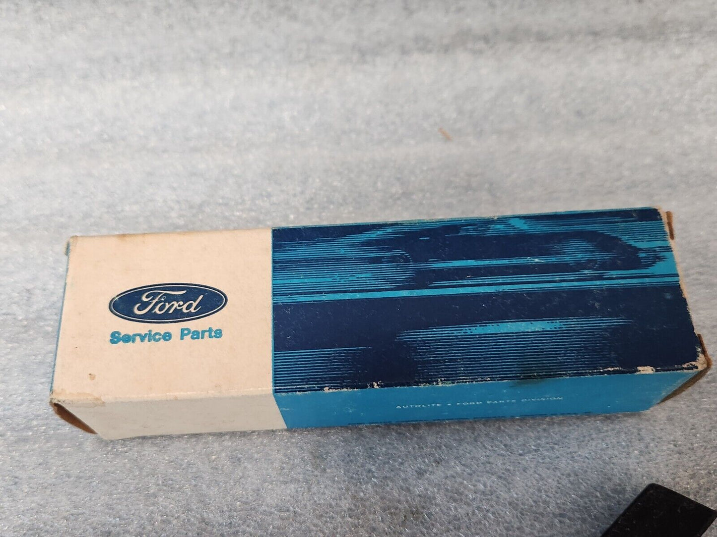 NOS OEM 1971 Ford Galaxie Front Inner Bumper Guard Pad Assembly D1AZ-17A812-A