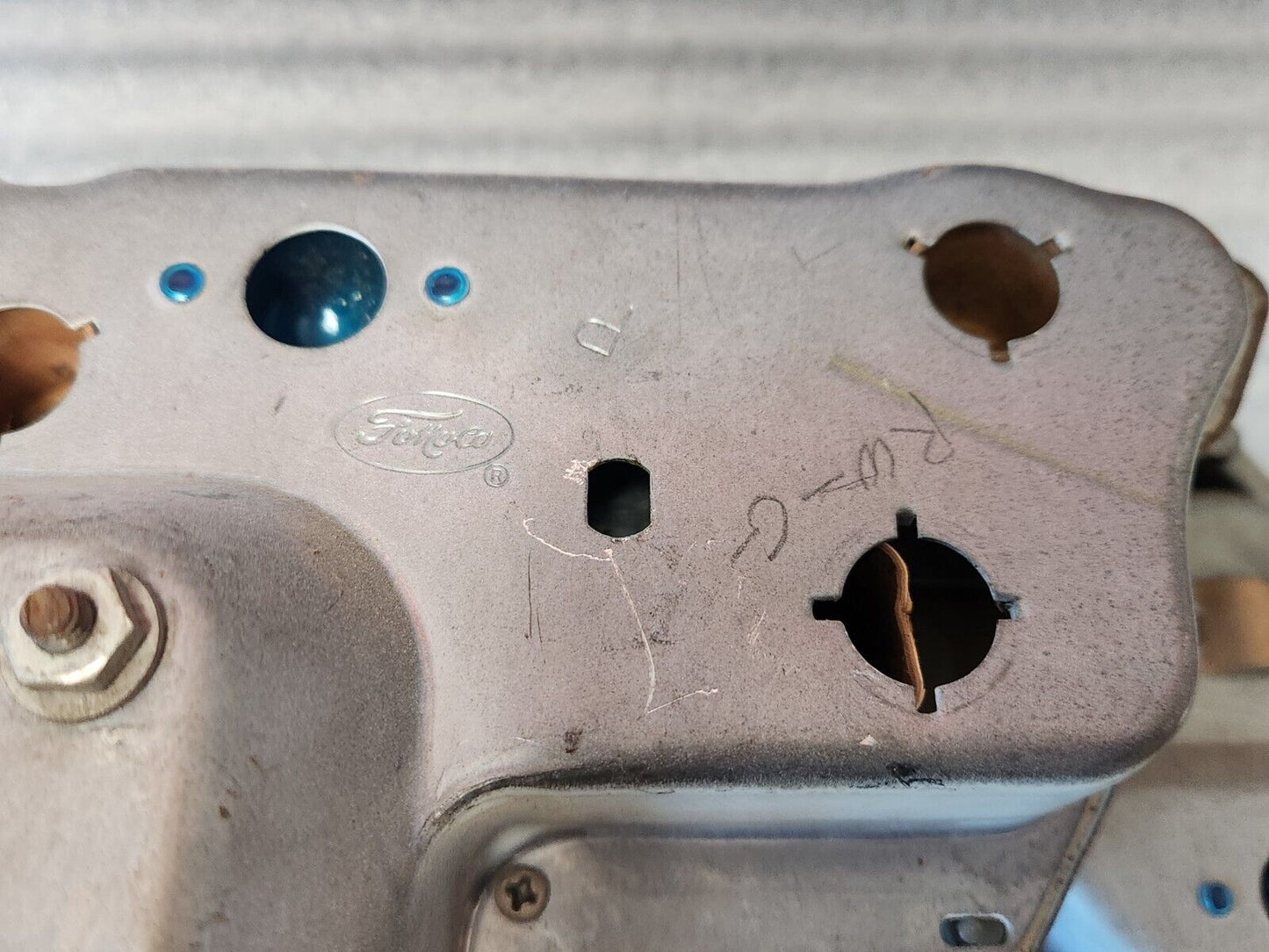 1963 1964 Ford Galaxie 500 speedometer and instrument cluster Dash Gauges Black