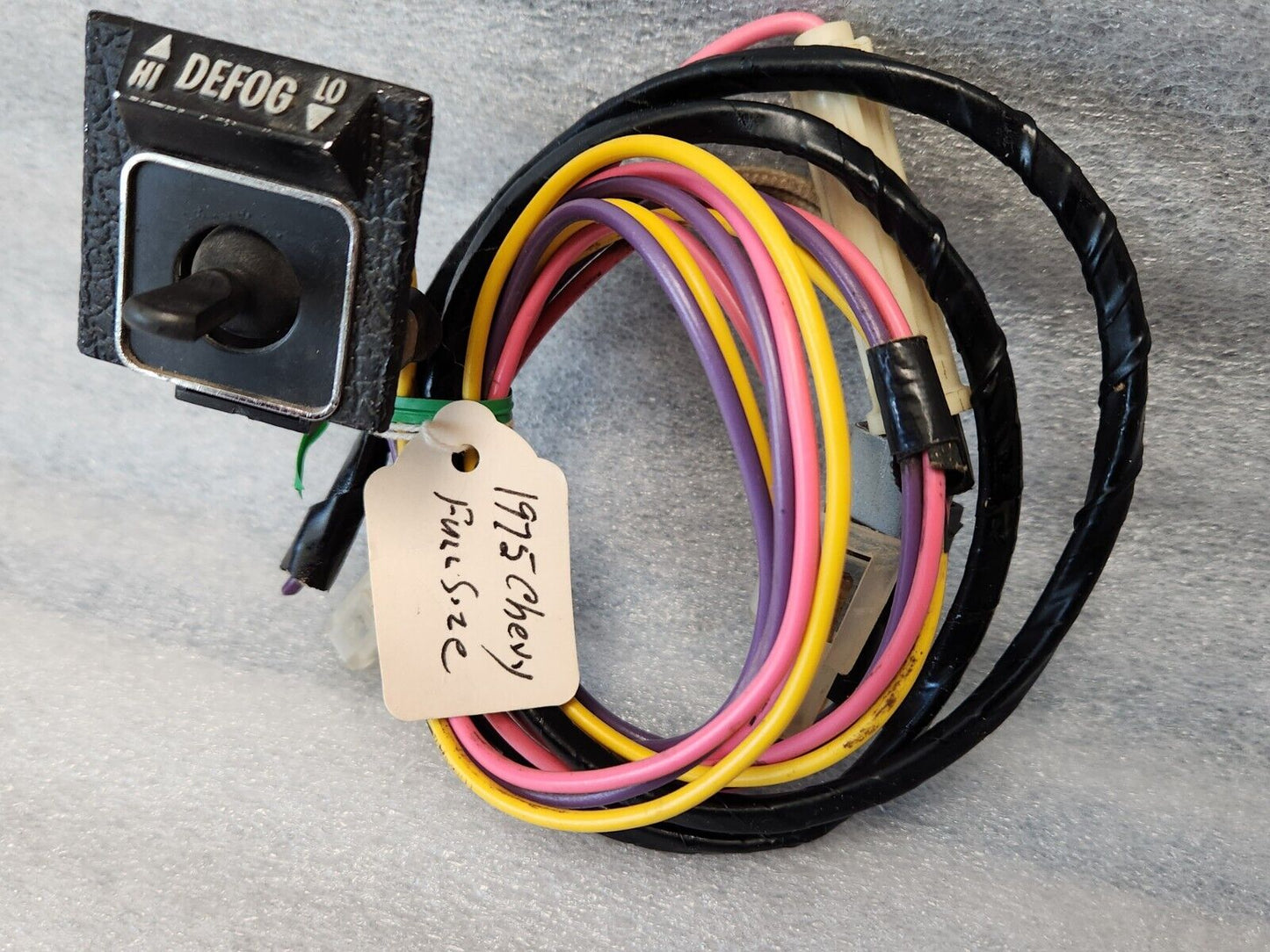 1971 1972 73 74 1975 CHEVELLE IMPALA CAPRICE REAR WINDOW DEFOGGER SWITCH GM OEM
