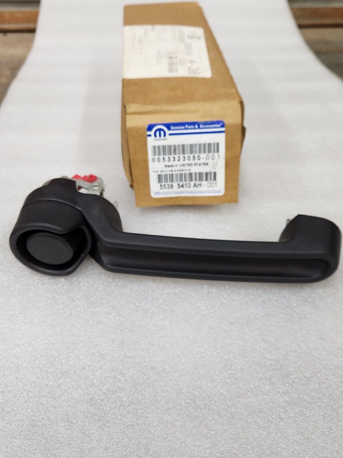 NEW OEM 2007-2018 Jeep Wrangler Rear Black Liftgate Hatch Door Handle 55395410AH