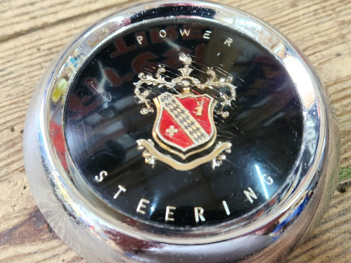 1953 Buick Special Super Roadmaster Power Steering Center Horn Button Original