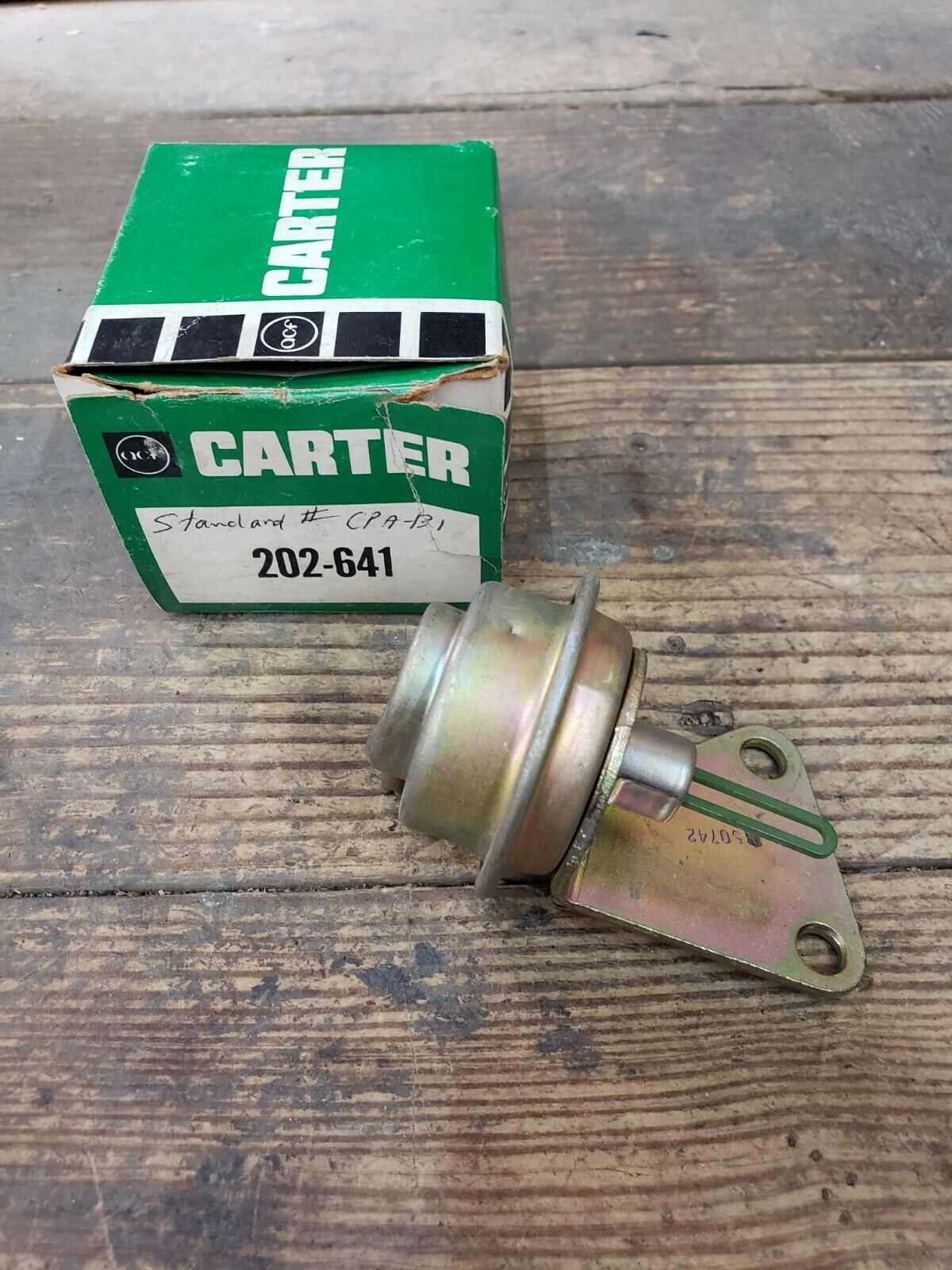 NEW Carter 202-641 Carburetor Choke Pull-Off FREE SHIPPING  USA MADE