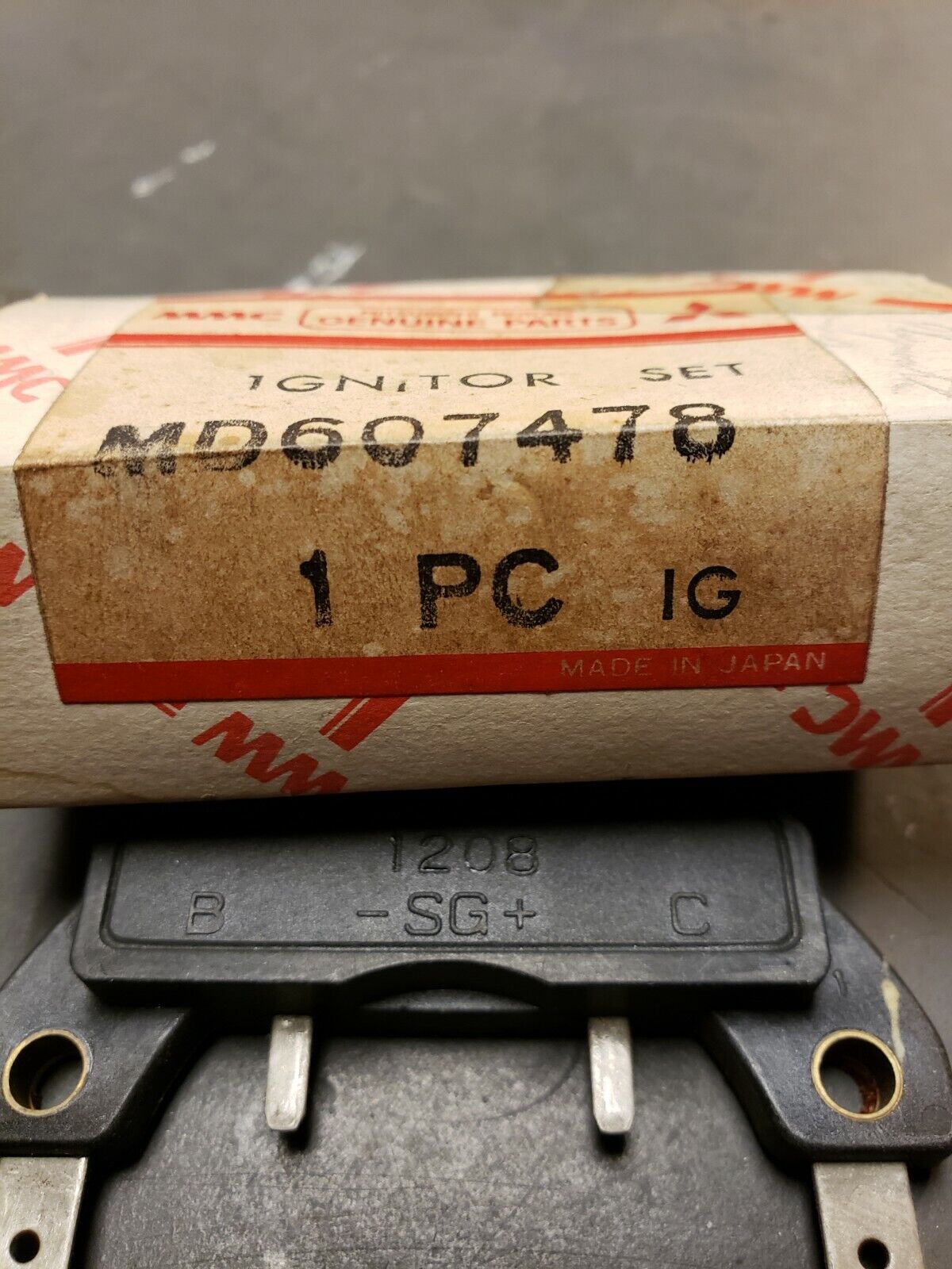 NOS OEM Mitsubishi MD607478 Ignitor 1981 82 83 -87 Colt Arrow Challenger Ram 50