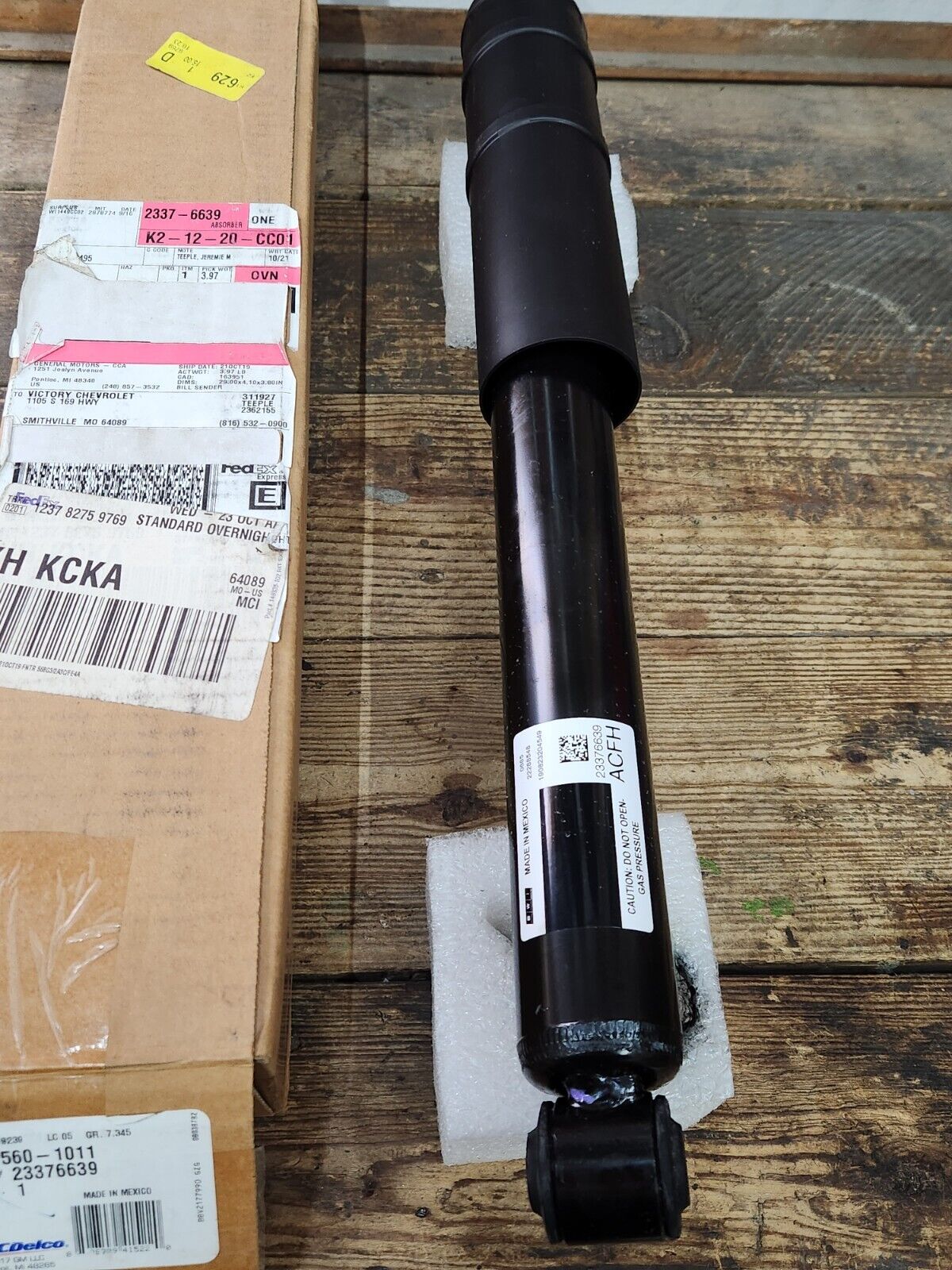 NEW OEM GM 2015 - 2021 CHEVY COLORADO GMC REAR LH OR RH SHOCK ABSORBER 23376639