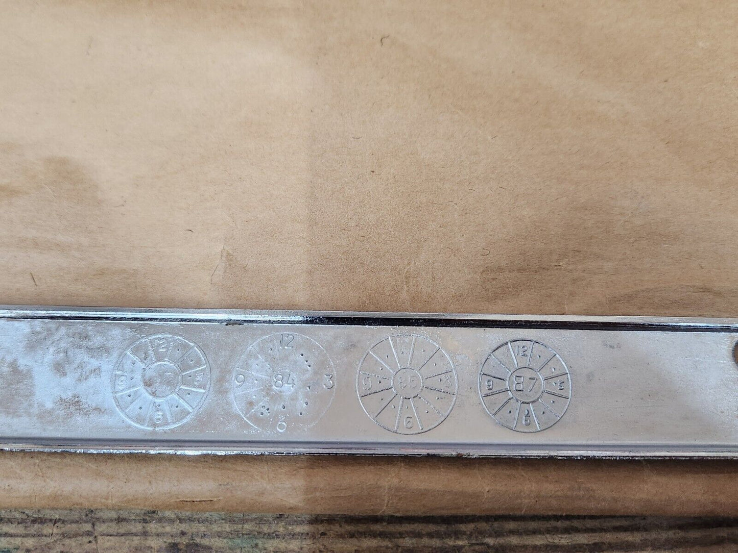 NEW NOS Vintage PROUD TO BE A SHRINER Metal Chrome Embossed License Plate Frame